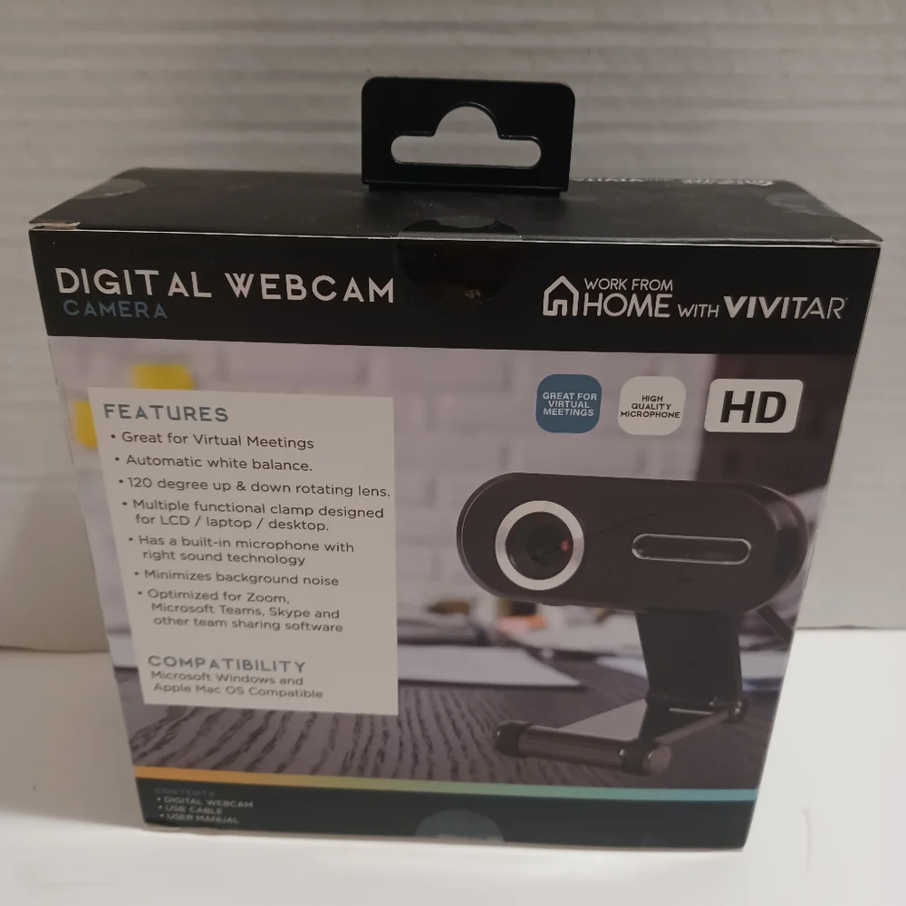 Vivitar Work From Home Digital Webcam